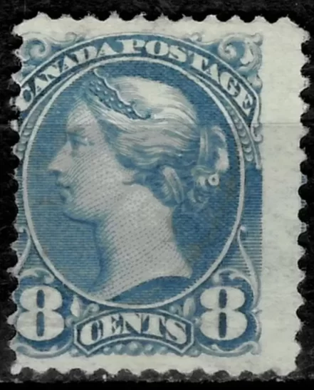 Canada 1893 / 8 c Bluish grey / SG 117a Sc #44 a