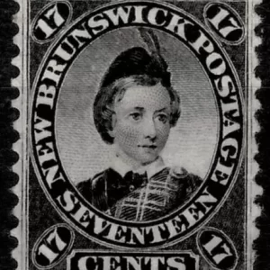 Canada / New Brunswick 1860 17c MNG stamp