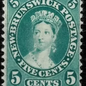 Canada / New Brunswick 1860 5c MNG Unused stamp