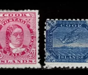 Cook Islands year 1893-99 Unused stamps