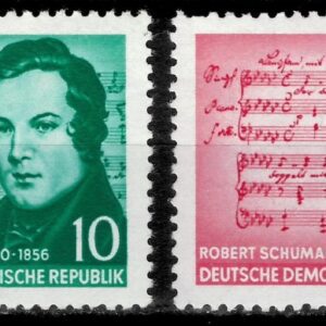 DDR Germany year 1956 - Composer Robert Schuman MNH**stamps