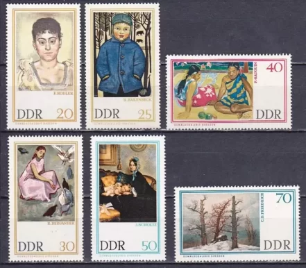 DDR Stamps 1967 - Art / Famous Paintings from Dresden Gallery MNH**