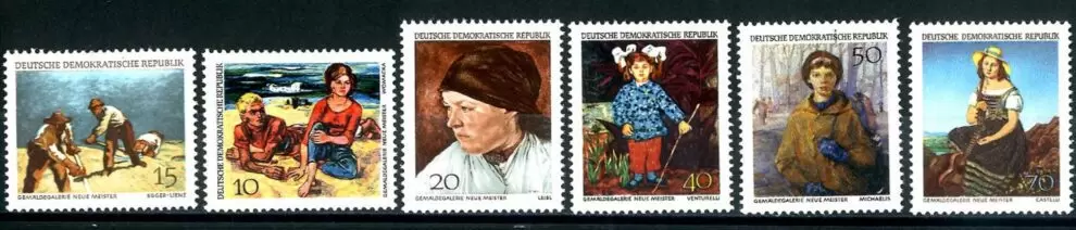 DDR Stamps 1968 - Art / Famous Paintings from Dresden Gallery MNH**