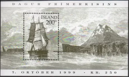 Iceland 1999 Day of the stamp – Historic Ships