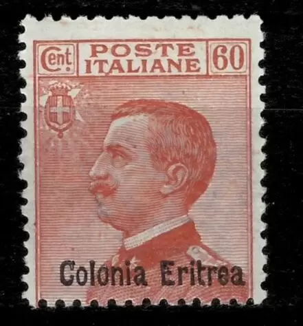 Italian Eritrea year 1928/29 stamp 60 C. SAS. 124