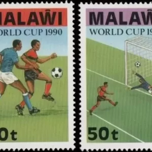 Malawi 1990 Football World cup Italia set MNH stamps