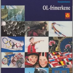 Norway Folder Olympic Stamps 1992 – 1993 Olympic winter games, Lillehammer