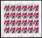 Norway year 1994 stamps – Olympic Games Lillehammer Complete set in sheets