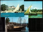 Old Postcards Tanzania / Denmark Boats / Ships