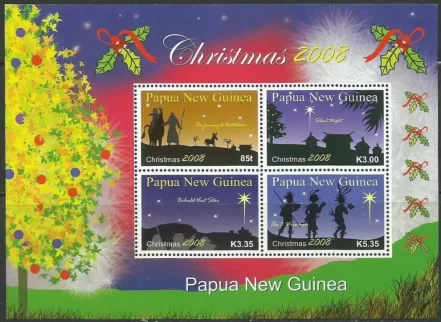 Papua New Guinea 2008 stamps Christmas