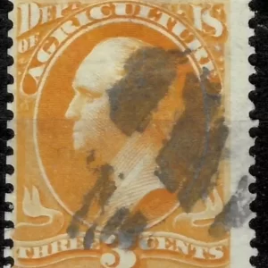 USA Stamp 1873 3 c Used postage stamp