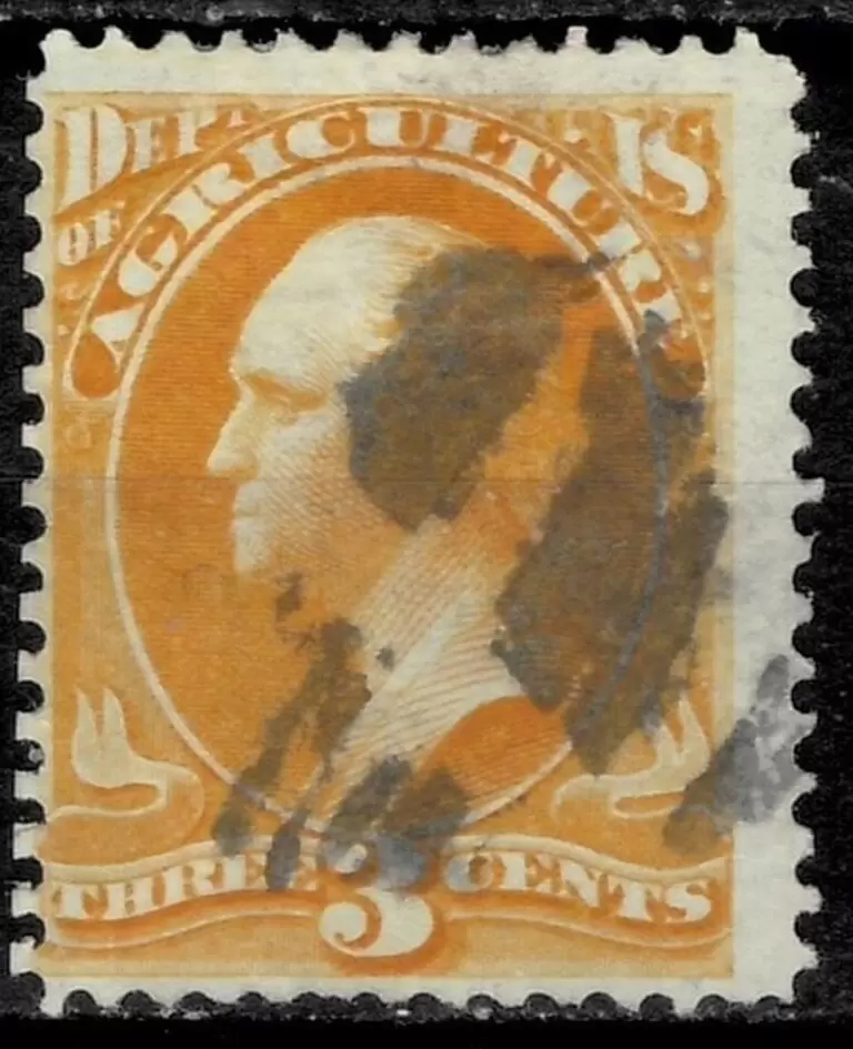 USA Stamp 1873 3 c Used postage stamp