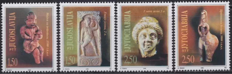 Yugoslavia year 1996 stamps art / Museum exhibits MNH stamps