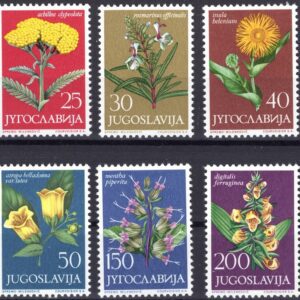 Yugoslavia year 1965 Flowers / Flora complete set MNH (**)stamps