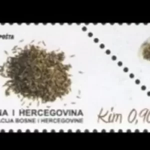 Bosnia 2017 Flora Condiment Plants MNH