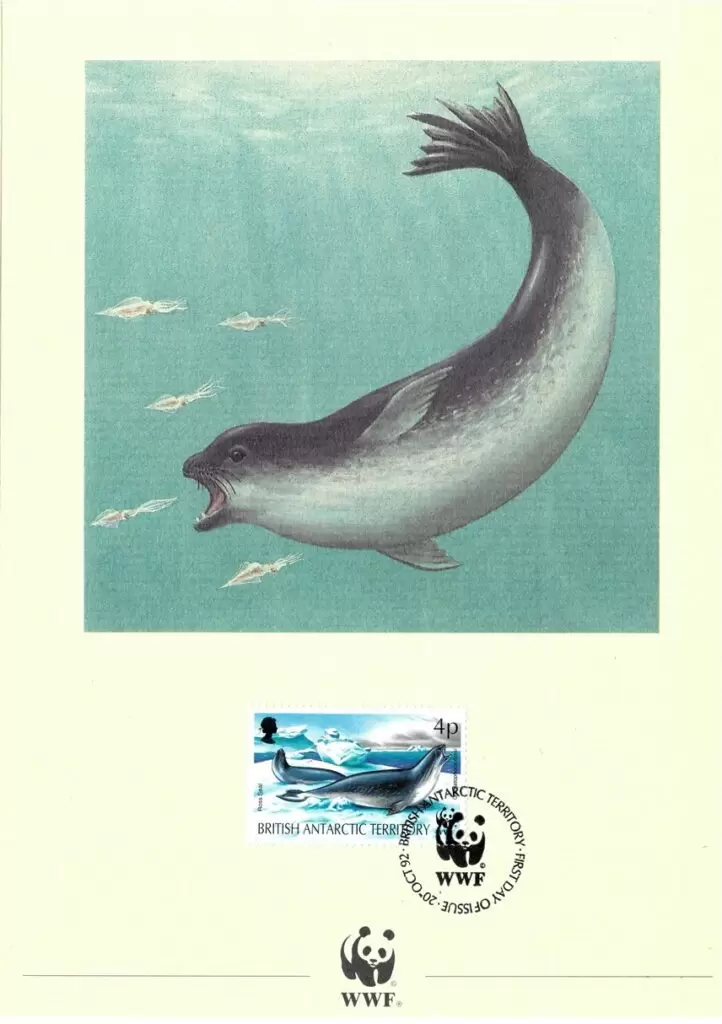 British Antarctic Territory 1992 World Wildlife Fund / Seal