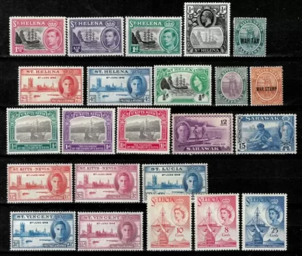 British Colonies stamps year 1920/40