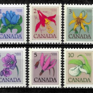 Canada year 1977 Wild Flowers set / MNH stamps (**)