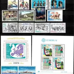 Europa Cept year 1981 stamps ☀ Collection