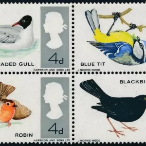 GB 1966 British birds