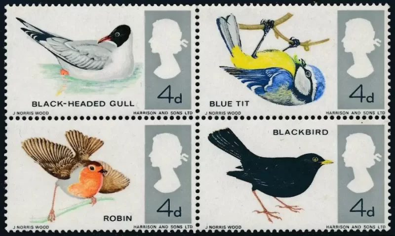 GB 1966 British birds