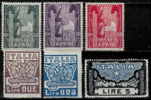 Italy year 1923 stamps - March of the Fascisti on Rome