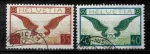 Switzerland year 1929 Airmail stamps used Set