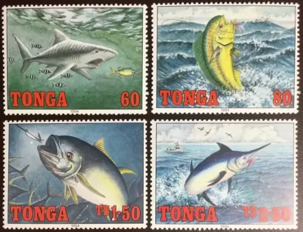 Tonga 1994 Sport Fishing / Fishes / MNH stamps