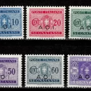 Italian Eastern Africa Ethiopia A.O.I. year 1939/40 stamps ☀ Porto MNH**