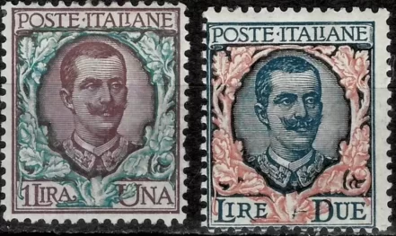 Italy year 1900/23 stamps - King Victor Emmanuel