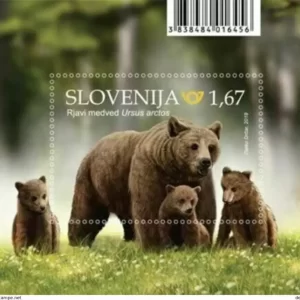 Slovenia 2019 Animals Brown Bear MSS MNH New Unused