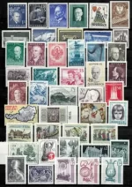 Austria stamps collection 1945/62 - Unused - MNH (**) stamps