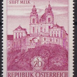 Austria year 1963 stamp Architectural Monuments in Austria ☀ MNH(**)