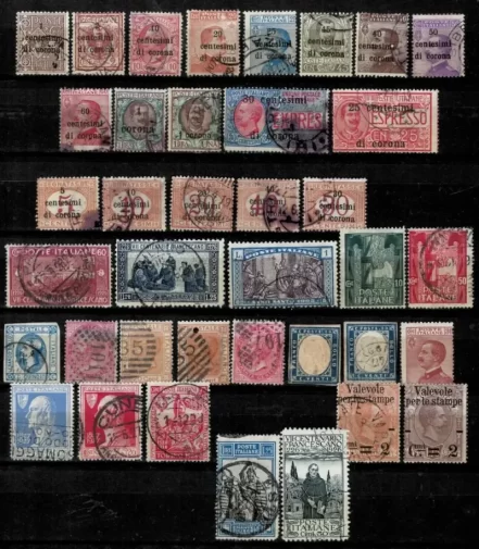 Italy Kingdom year 1860/1930 stamps Used