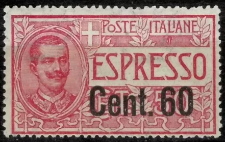 Italy Republic year 1922 express stamp Mint hinged