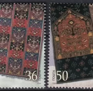 Macedonia year 2004 stamps National Crafts, Carpets MNH