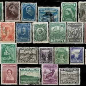 Newfoundland year 1868/40 stamps Used set