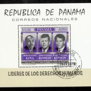 Panama 1968 stamps Human Rights, King, Kennedy