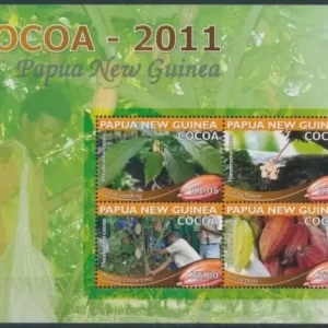 Papua New Guinea 2011 Flora - Cocoa MSS