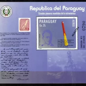 Paraguay 1984 Airmail – Pioneers of Space Travel