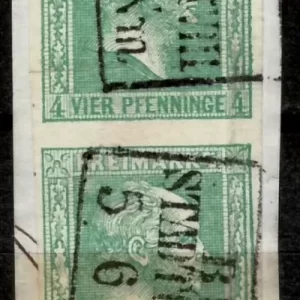 Prussia / Preussen year 1856 stamps - 4 Sgr Used cut