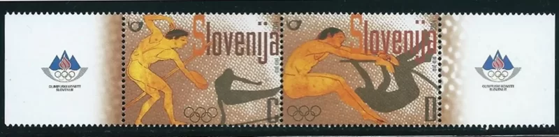 Slovenia year 2004 stamps Athens Olympic Games full set