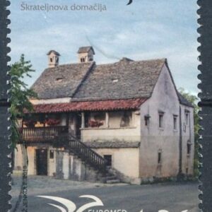 Slovenia year 2018 stamps - Architecture - Houses in the Mediterranean