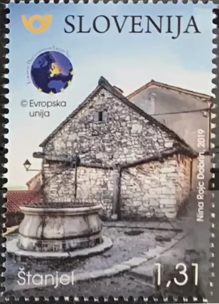 Slovenia year 2019 stamps – Architecture / Tourism – Full set