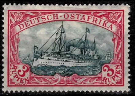 German East Africa 1901 postage stamp