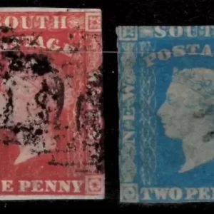 New South Wales – Australia 1853/54 postage stamps