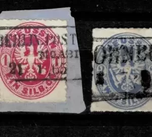 Old Germany / Prussia 1861/67 stamps