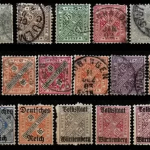 Old Germany / Wurttemberg 1881/1906