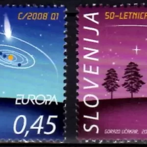 Slovenia 2009 Europa CEPT – Astronomy