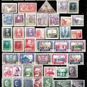 Spain year 1930/50 - Unused stamps lot Mint hinged